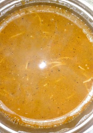 صورة لوصفة الذ شوربة عدس 😋 على طريقة امي وجدتي 😊