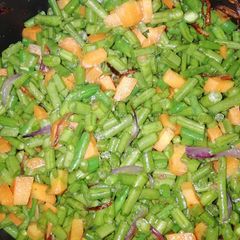A picture of French beans #themechallenge.