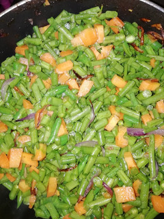 A picture of French beans #themechallenge.