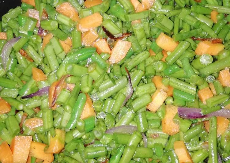 Recipe: Perfect French beans #themechallenge