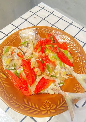 Foto resep Ikan Kukus Jahe