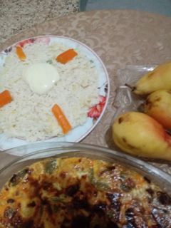 صورة لوصفة وجبة عشاء بسيطة وخفيفة 💞