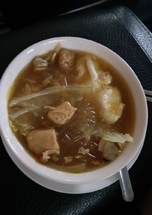 咖喱湯冬粉 的食譜成品照片