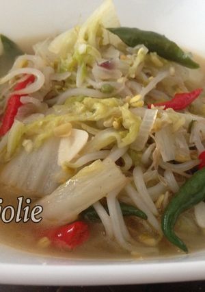 Foto resep Tumis sawi putih taoge