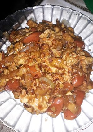 Foto resep Tumis Sosis Telur