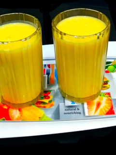 A picture of Mango Lassi.