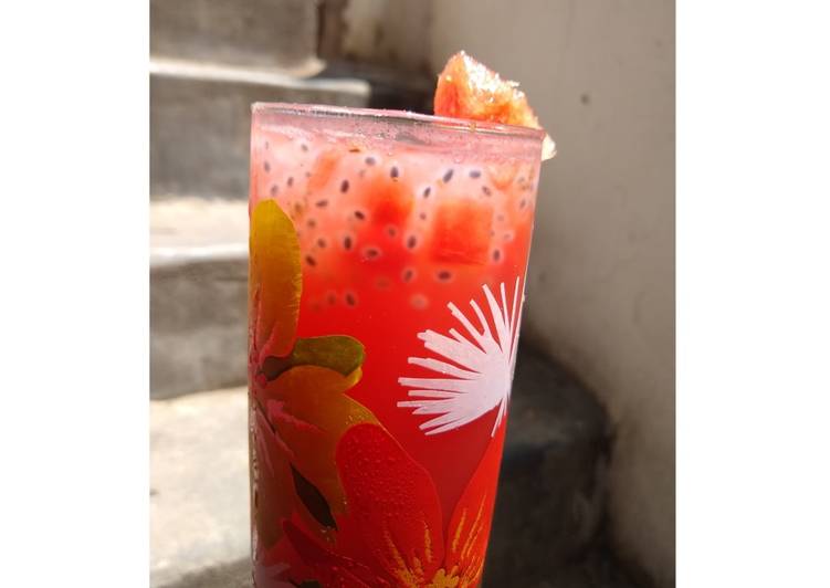 Recipe of Any-night-of-the-week Watermelon chatpata sharbat