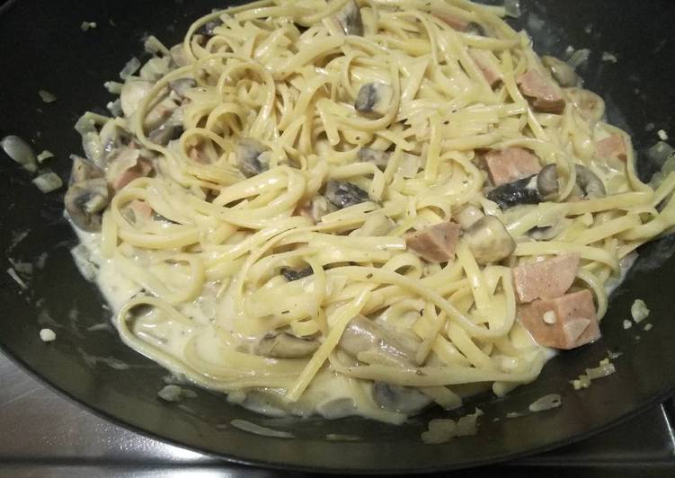 Steps to Prepare Ultimate Vegan one pot alfredo