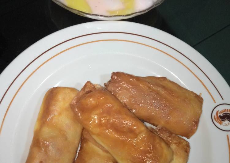 Cara memasak Sosis solo low carbo isian ikan tongkol suwir pedas daun jeruk Lezat