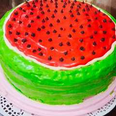 كيكة البطيخ 🍉-レシピのメイン写真
