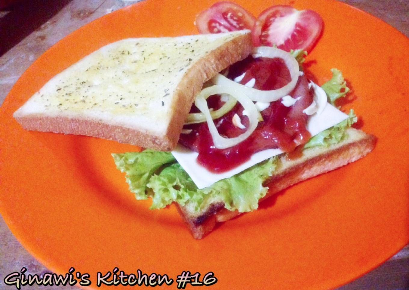 Sandwich simple banget