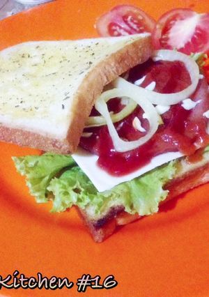 Foto resep Sandwich simple banget