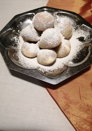 Φωτογραφία της συνταγής Κουραμπιέδες μικρές μπουκιές