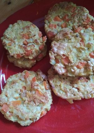 Csirkés-krumplis "lepénykék" recept fotója