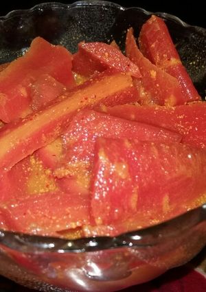 A picture of Carrot pickle.