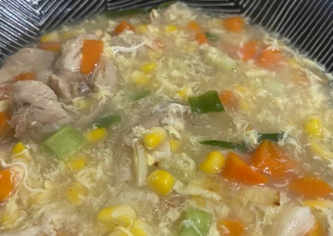 Resep Sup Ayam Jagung Resep Sup Ayam Jagung