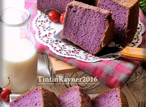 Foto resep CHIFFON TARO aka Ubi Ungu Super Soft Moist Fluffy