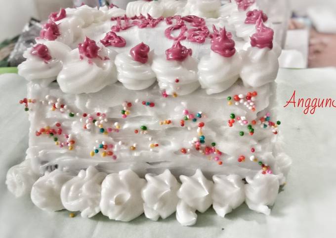 Resep Roti Ulang Tahun (Modal dibawah 30rb), Lezat Sekali