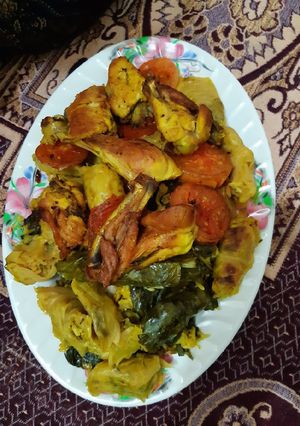 عکسی از دستور دلمه