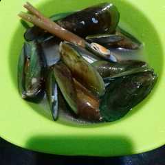 A picture of Sayur Bening Kerang Hijau.