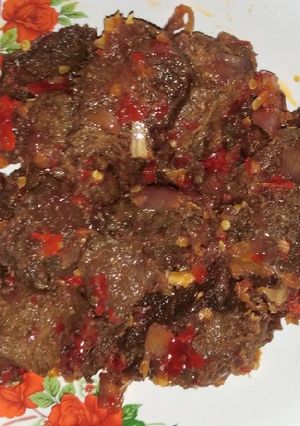 Foto resep Dendeng daging kerbau