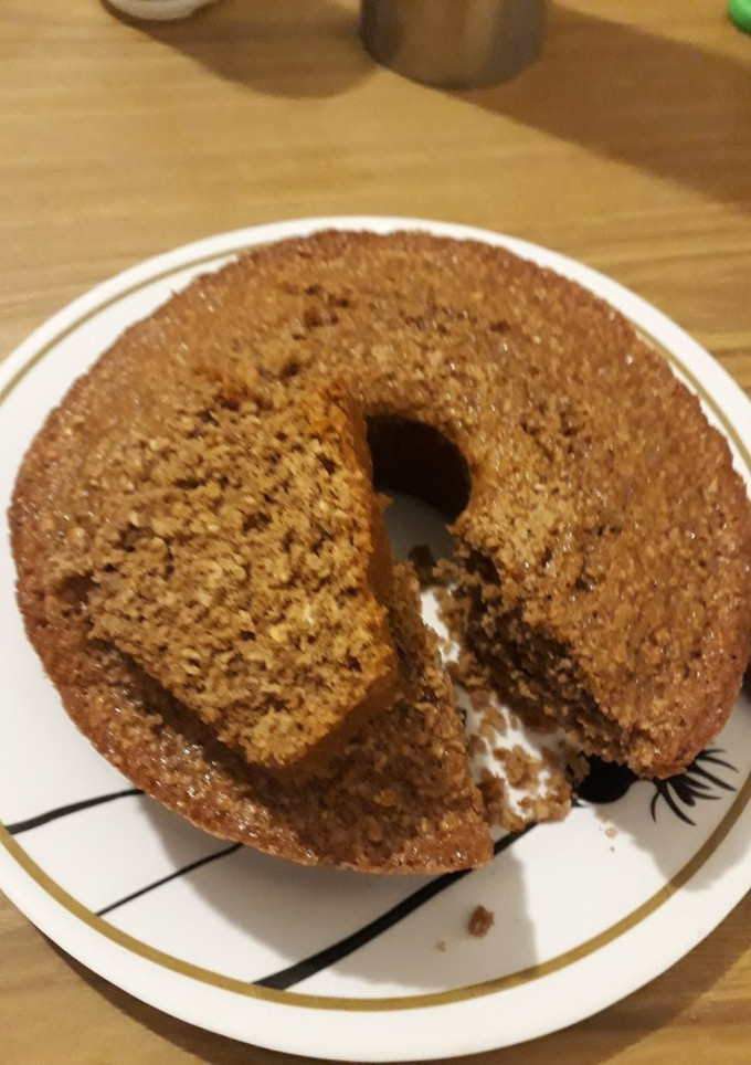 Una foto de Budín de avena y coco sin azúcar