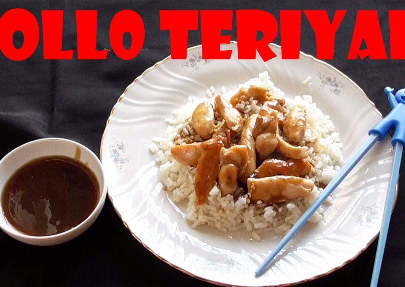 Pollo en salsa teriyaki (receta japonesa)