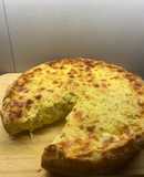 Tarta de cebolla y queso