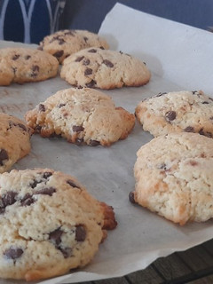 Una foto de Galletones con chispas de chocolate