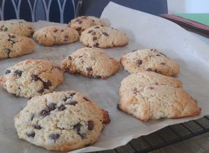 Una foto de Galletones con chispas de chocolate