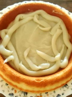 عکسی از دستور کرم پاتیسیر بدون تخم مرغ و کره