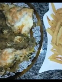 صورة لوصفة دجاج بالجبن و البصل 😋🍗😋🍗😋🍗