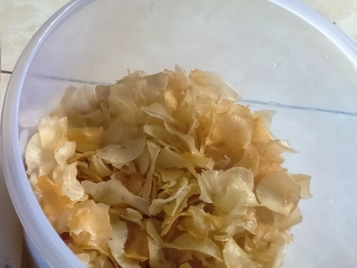 Cara Gampang Menyiapkan Resep Kripik singkong simple anti gagal yang Uenak Anti Ribet, Sempurna