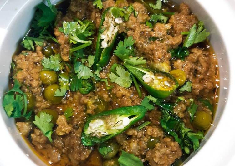 Recipe of Speedy Matar Qeema