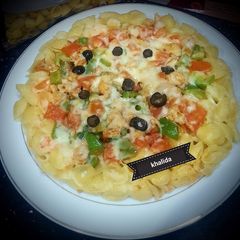 A picture of Shell Pasta Pizza.