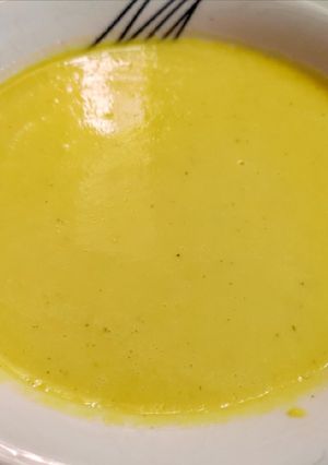 Una foto de Crema de zapallo