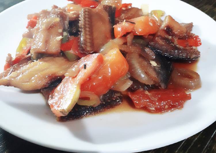 Ikan Asin Gabus Pedas