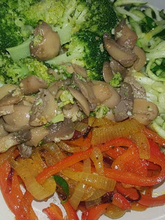 Una foto de Combinado de verduras con bulgur