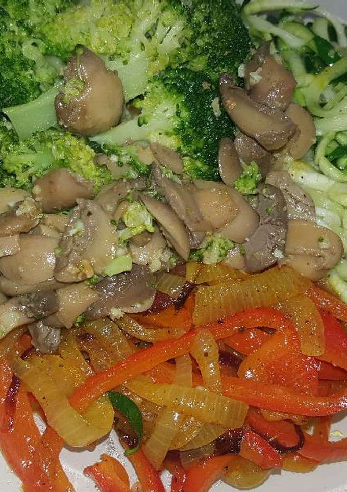 Una foto de Combinado de verduras con bulgur