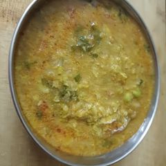 A picture of Fresh tuvar curry.