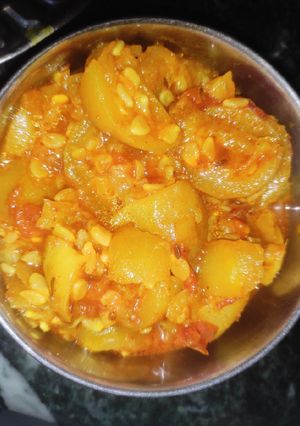 A picture of Tinde ki sabji.