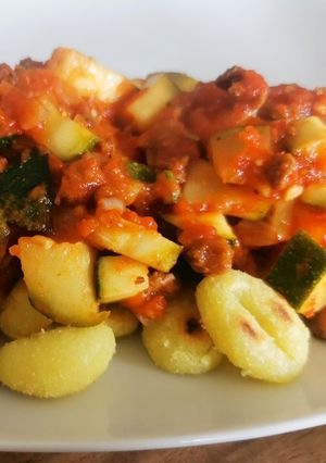 Une photo de Gnocchis à la tomate