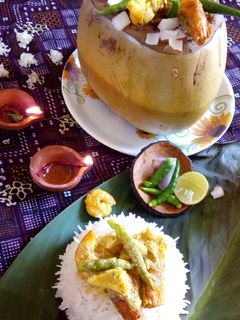 ডাব চিংড়ি (dab chingri recipe in Bengali) রেসিপির প্রধান ছবি