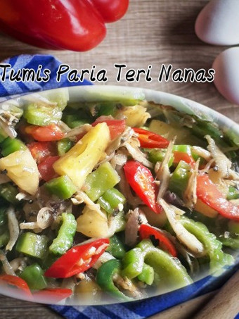 Resep Tumis Paria Teri Nanas yang Enak Banget