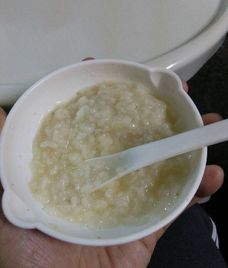 cháo thịt bò bằm