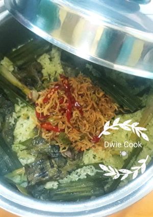 Foto resep Nasi Liwet ijo tanpa santan #SiapRamadan