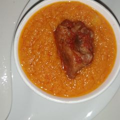 A picture of My carrot stew.