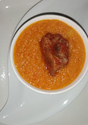 A picture of My carrot stew.