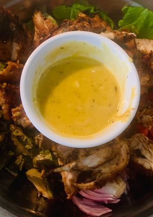 চিকেন স্যালাড (chicken salad recipe in Bengali) রেসিপির প্রধান ছবি