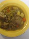 Guiso de costillas con verduras